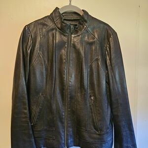 Wilsons Leather Black Jacket